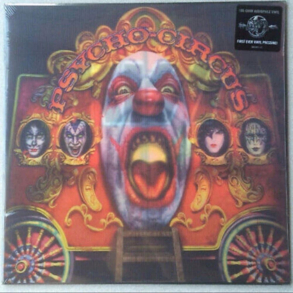 KISS Psycho Circus LP 2014 3D LENTICULAR COVER 180g Audiophile Vinyl SEALED NEW